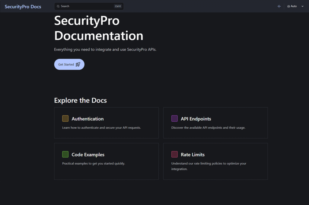 SecurityPro Documentation